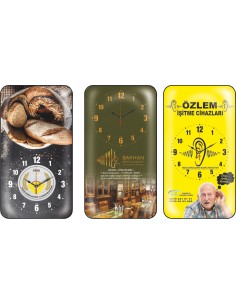 V30-532-B Cam 253X47 Mm Duvar Saati