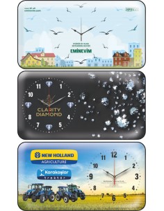 V30-532-B Cam 253X47 Mm Duvar Saati 2