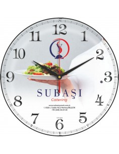 V30-529 Cam 30 Cm Duvar Saati