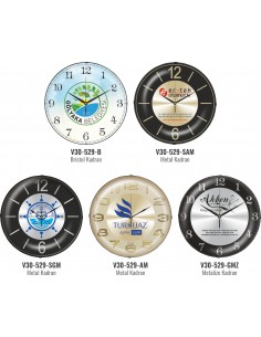 V30-529 Cam 30 Cm Duvar Saati 2