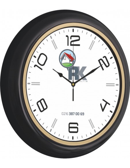 V30-510 Plastik 28 Cm Duvar Saati