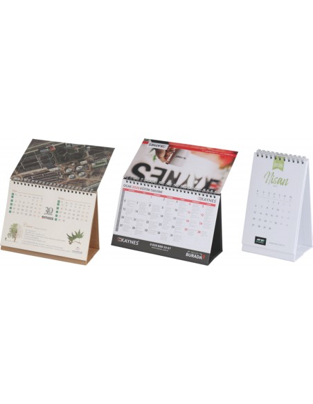Amt-08 Özel Tasarım Masa Takvimi