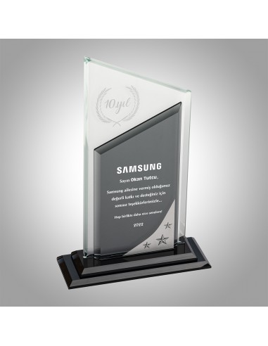 PB802 Kristal Plaket