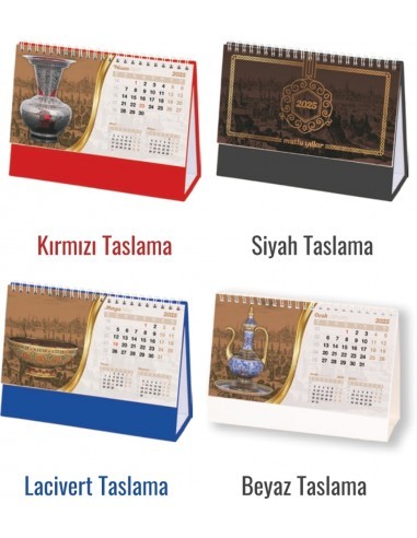 Amt-02 Osmanlı 20X11 Masa Takvimi