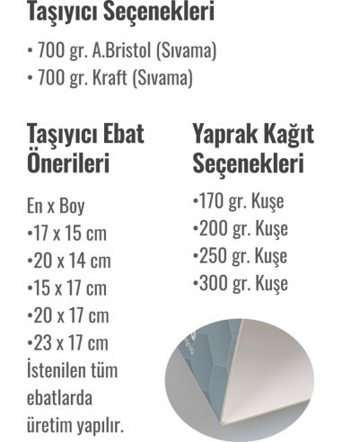 Amt-07 Özel Tasarım Masa Takvimi