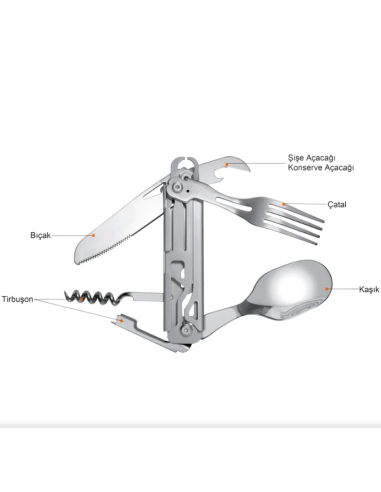 68200 6 Fonksiyonlu Çakı