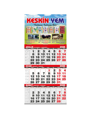 03 Ekonomik Gemici Takvim