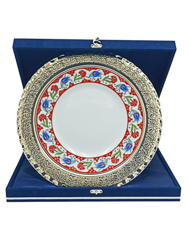 Çini Desenli Tabak 01
