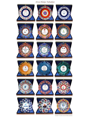 Çini Desenli Tabak 02