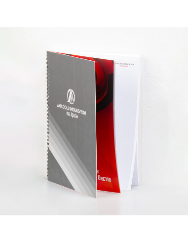 DFTD-02 Sıvama Kapak Spiralli Defter