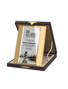 PB2013 Kristal Albüm Plaket