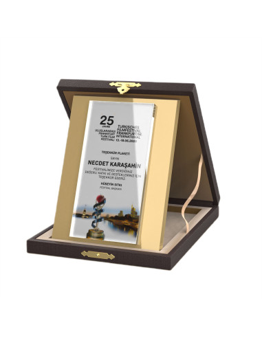 PB2013 Kristal Albüm Plaket