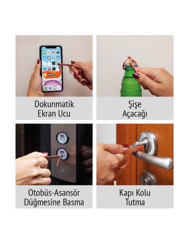 An-2165 Touch Güvenli Temas Anahtarlık
