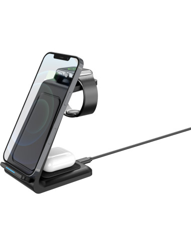 PWB-280 Wireless 3lü Şarj İstasyonu